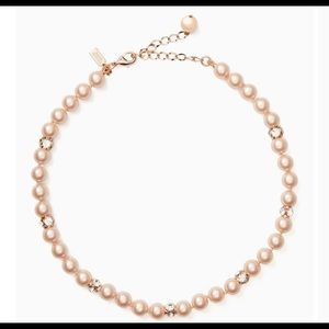 Kate Spade pearl and diamond necklace